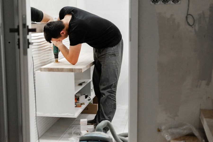 Quelle hauteur pour un meuble de salle de bain ?